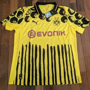 Borussia Dortmund Puma KidSuper CWC Stadium soccer jersey $95 mens LG NWT